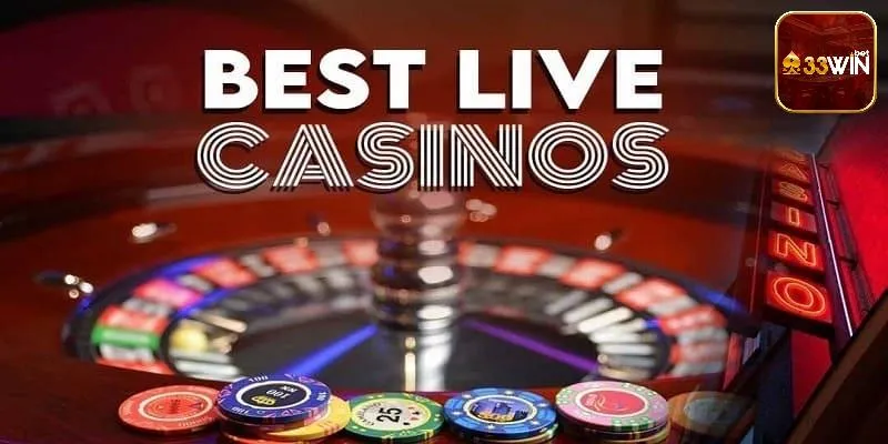 Sảnh live casino tại 33win có nhiều ưu điểm vượt trội