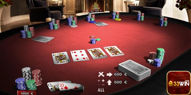 Luật chơi cơ bản trong poker tại nhà cái 33winbet